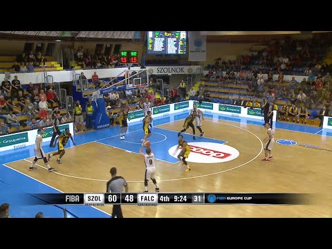 A Szolnoki Olaj vs Falco 79-76 FIBA Europe Cup mérkőzés összefoglalója