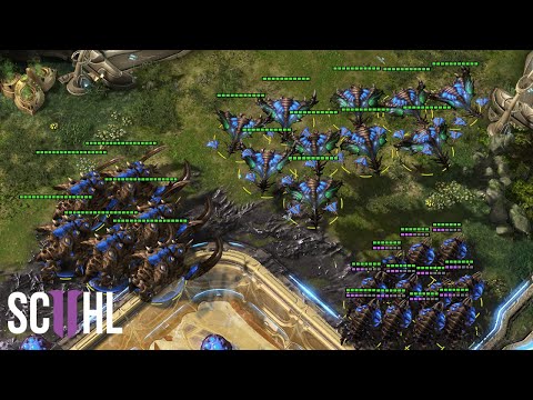 Dark's ULTIMATE ZERG ARMY - Starcraft 2: Creator vs. Dark