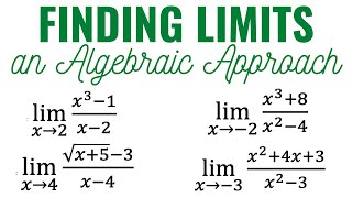 Finding Limits an Algebraic Approach