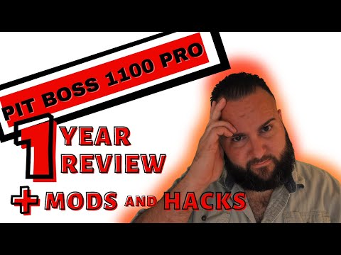 Pit Boss Pellet Smoker Review 1 Year Later | Mods and Hacks | Should I Buy a Pellet Smoker - YES!