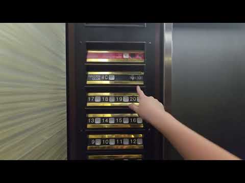 AMAZING & FAST 1977 High-Rise Dover Traction Elevators