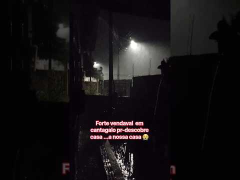 vendaval muito forte em cantagalo Paraná
