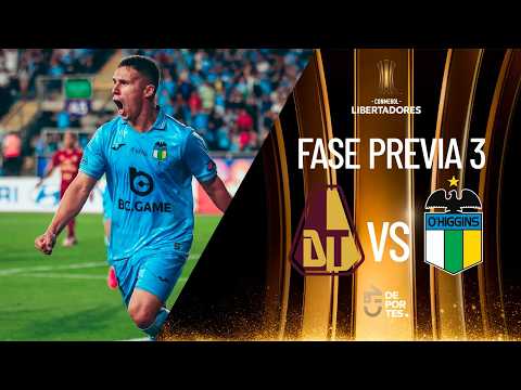 DEPORTES TOLIMA vs O'HIGGINS 🔴 EN VIVO ⚽ COPA CONMEBOL LIBERTADORES