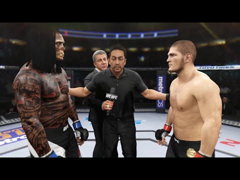 Khabib vs. Demon Lord - EA Sports UFC 2 - Champion Fight 🦅