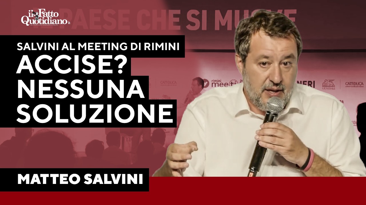 Salvini, la critica verso Bruxelles: “Serve sempre l’ok dei signori dei piani di sopra”
