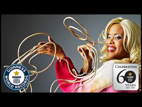 Longest Fingernails - Guinness World Records 60th Anniversary