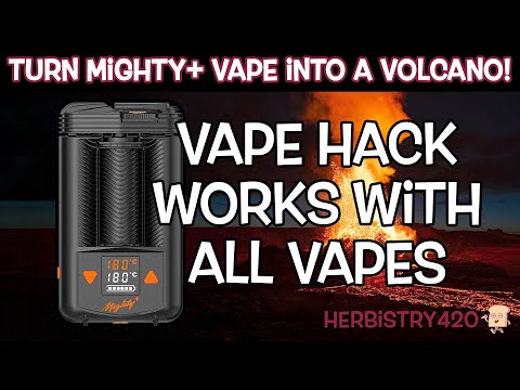 Turn Mighty Into a Volcano: 5 Easy Steps for Hands-Free Vaping
