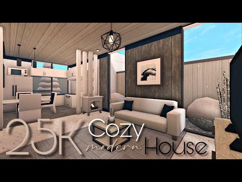 BLOXBURG: 25K COZY MODERN HOUSE | NO-GAMEPASS