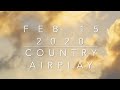 Billboard Top 60 Country Airplay Chart Feb 15 2020