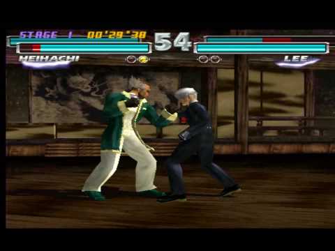 MAME running Tekken Tag Tournament