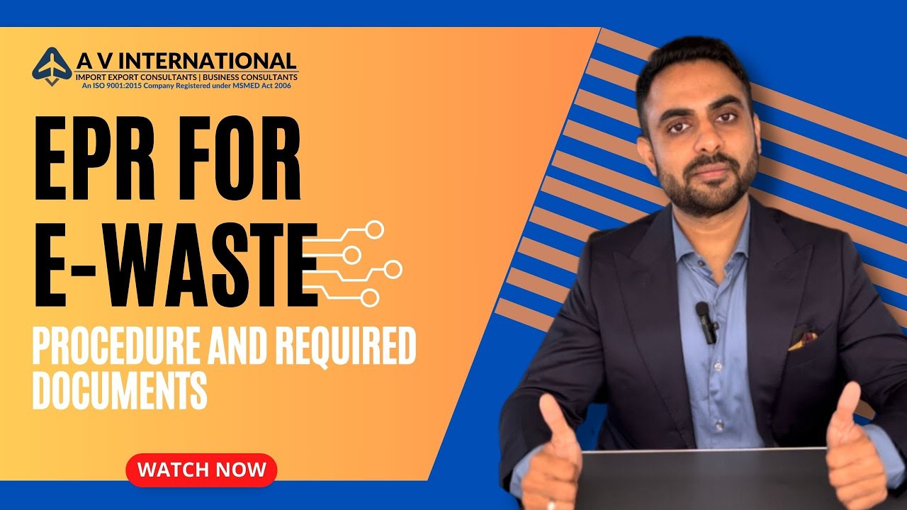 EPR for E-Waste Registration with CPCB | Procedure and Documentation
