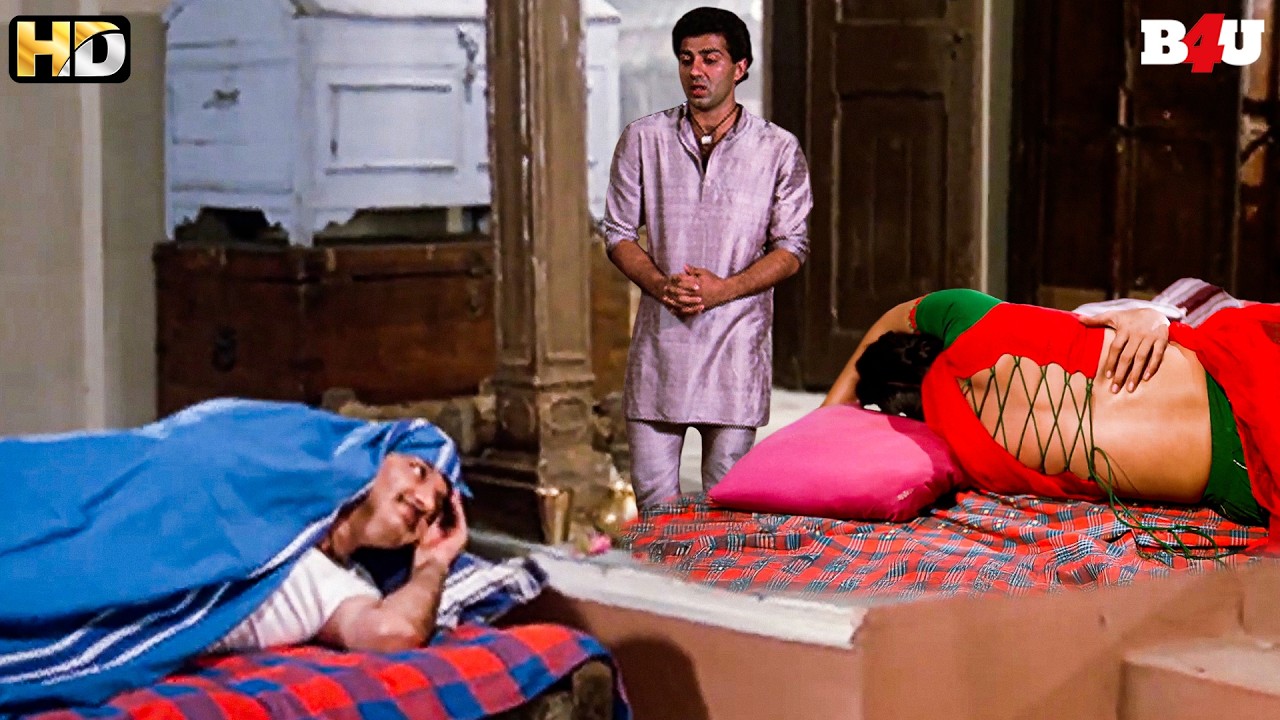 सनी देओल ने जीजा को साली को छेड़ते देखा - Sunny Deol - Poonam Dhillon - Prem Chop