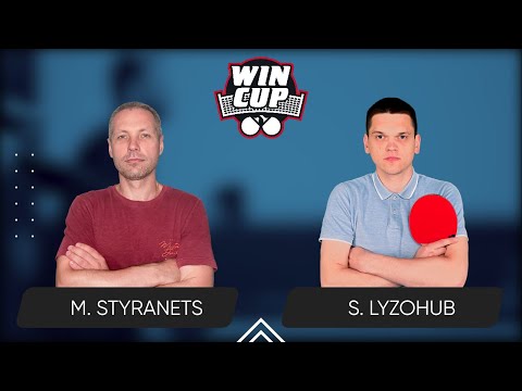 12:15 Mykhailo Styranets - Serhii Lyzohub West 2 WIN CUP 08.05.2024 | TABLE TENNIS WINCUP