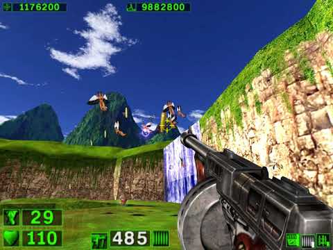 Serious Sam: First Encounter, Serious Mode Playthrough - Lvl 5, Moon Mountains, Complete