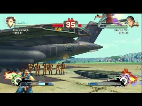 Super Street Fighter IV (PS3) - Ranked Match - Chun-Li versus Ryu