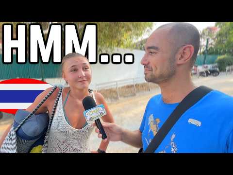 🇹🇭| ONLY For OLD People?! HUA HIN, Beach Town in Thailand #streetinterview