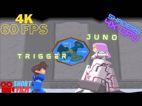 Mega Man Legends: Trigger meets Juno (ENDING CINEMATICS) (SHORT FILM) Full 4K 60FPS