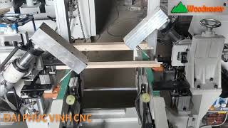 MÁY KHOAN XÉO KHOAN XIÊN 2 Đầu Nạp phôi tự động liên tục khoan kiềng ghế