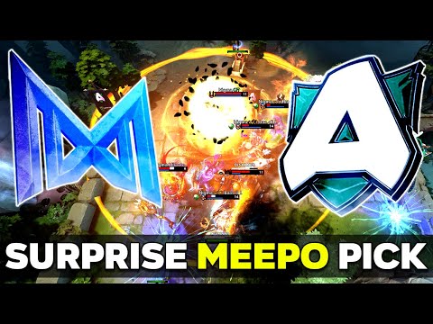 NIGMA vs ALLIANCE - 200 IQ Heal Strat + Surprise Meepo Pick !!  EPIC League Dota 2