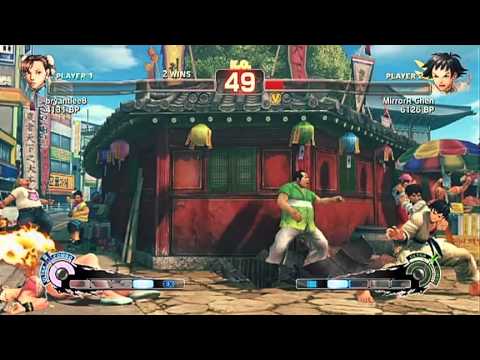 bryantlee8 (Chun-Li) vs MirrorR Chen (Makoto) - 1 of 2 - SSF4 Weekly Event ~ Group A