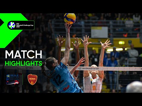 Highlights | Reale Mutua Fenera CHIERI'76 vs. ROMA Volley | CEV Volleyball Challenge Cup 2025