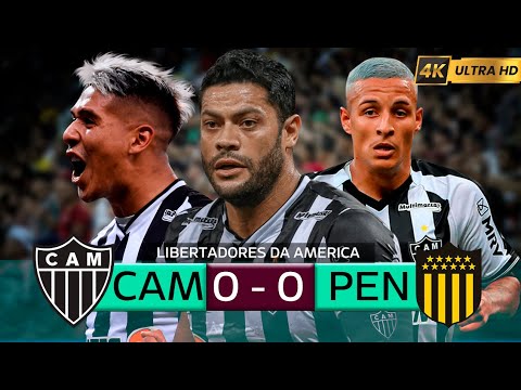 ATLÉTICO MINEIRO 3 x 2 PEÑAROL | MELHORES MOMENTOS | CONMEBOL LIBERTADORES 2024 | DE GOLEADA FC
