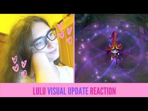Lulu Abilitiy Effects Update |  REACTION | Melody Reacts [LoL] [S9]