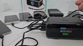 Beautiful MOKiN 200W Charging Station Review — 6-Port GaN Charger with LCD & Retractable Cable