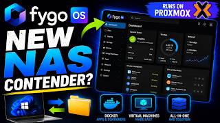 FYGO OS a New NAS Contender? | Proxmox Home Lab Setup & Showcase