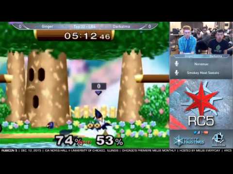 Rubicon 5 [12/12/15] - LR4: Darkatma (Sheik) vs. Ginger (Falco)