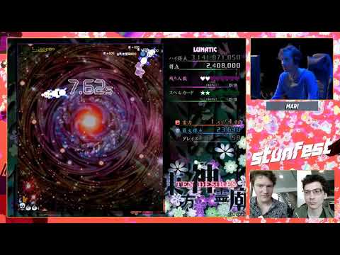 Stunfest 2019! || Touhou Ten Desires Lunatic (Scoring Run) || Played by Maribel
