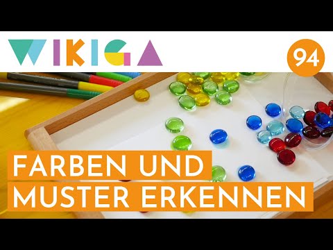FARBEN UND MUSTER ERKENNEN | WIKIGA - Wie im Kindergarten