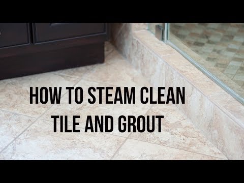 How To Steam Clean Tile Floors And Grout - Chemical Free - YouTube - YouTube