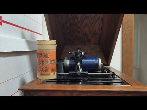 Got another Edison cylinder phonograph for my collection final test 