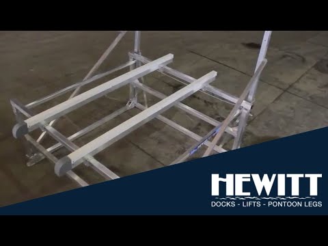 Hewitt 1150 PWC with Aluminum Bunks Assembly