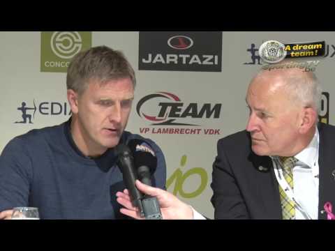 Persbabbel Runar Kristinsson na KSC Lokeren - YR KV Mechelen 0-0