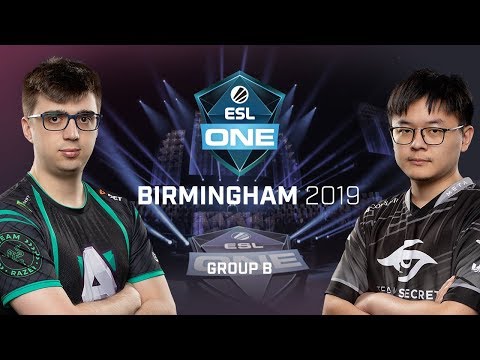 Dota2 - Alliance vs. Team Secret - Game 2 - Group B - ESL One Birmingham 2019