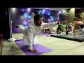 Yoga Session With Yogi Dr Amrit Raj Miss India 2017
