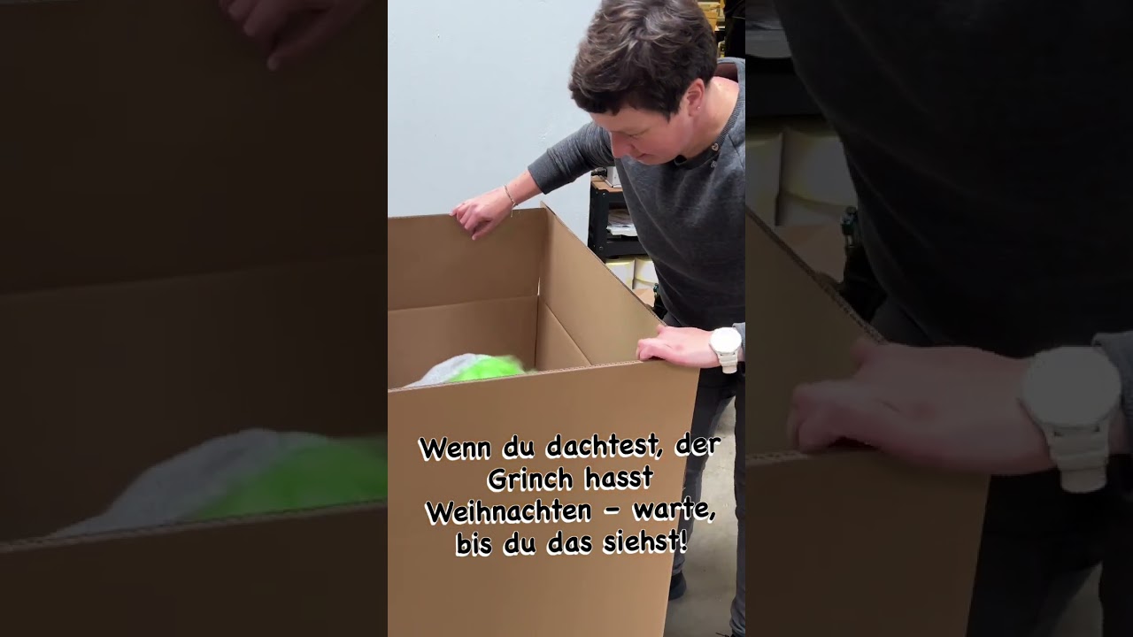Grinchy Geschenk für Weihnachtsmuffel