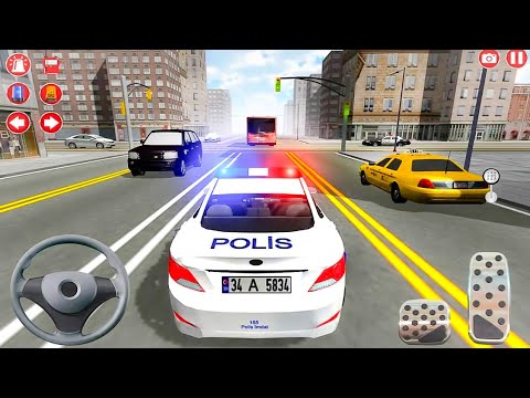 Police Car Mercedes S63 Driving - Hot Pursuit Simulator 3D - Android GamePlay#viral #games #youtube
