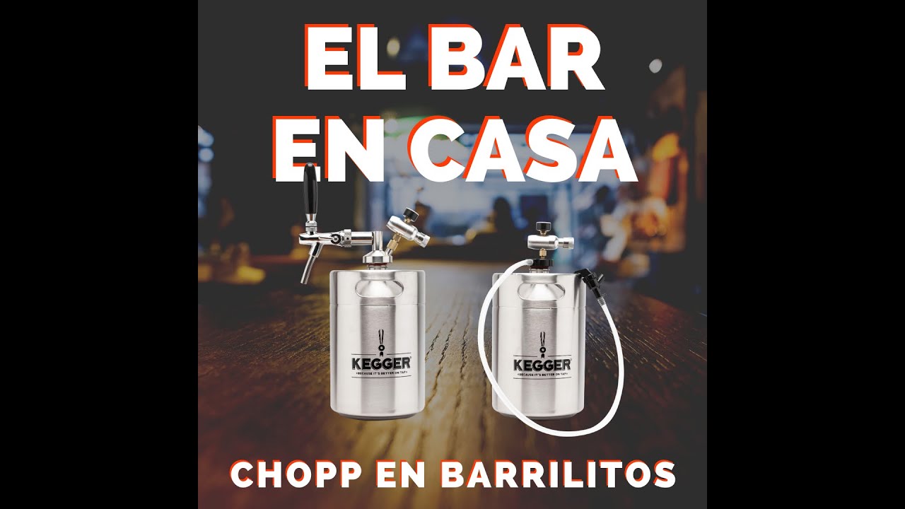 Chopp en Casa. Cómo usar los Mini Keg