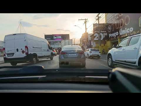 Andando pelo centro de Barreiras Bahia sentindo a saída pra são Desidério 