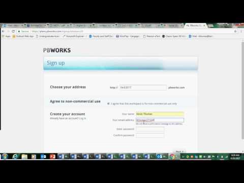 Pbworks Creating Account