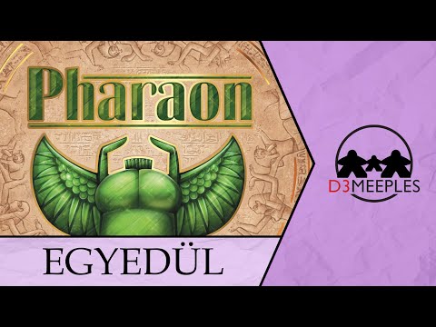 EGYSZEMÉLYES JÁTÉK: PHARAON - d3meeples