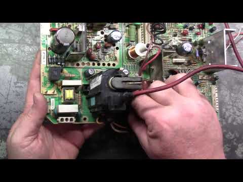 25" U5000 Arcade Monitor Chassis Repair - Vertical Collapse - Lots Of Issues