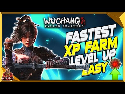 Wuchang Fallen Feathers Fastest Xp Farm Early Game - Level Up Insanely Fast 80,000 Red Mercury Hour