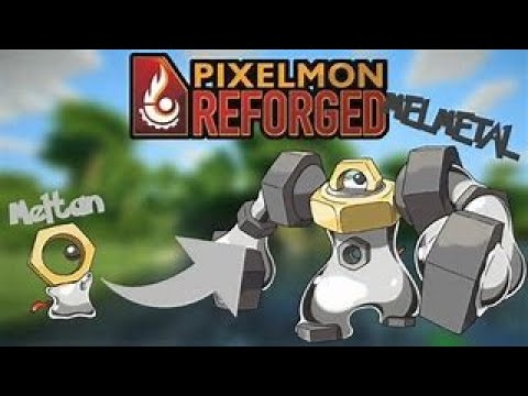 How to evolve Meltan in Pixelmon