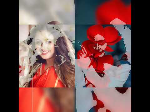 Purna with Flower 🌺🌺🌺 #pallavi #flowers #shorts #short