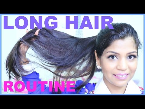 My Hair Care Routine For Shiny Healthy Hair At Home