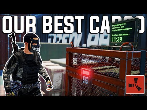 TAKING OVER the BEST RUST CARGO SHIP For INSANE END GAME LOOT - Rust Gameplay
